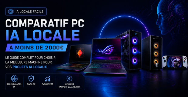 Notre sélection de configs PC à acheter à moins de 2000€ pour démarrer la génération d’image IA locale en 2026