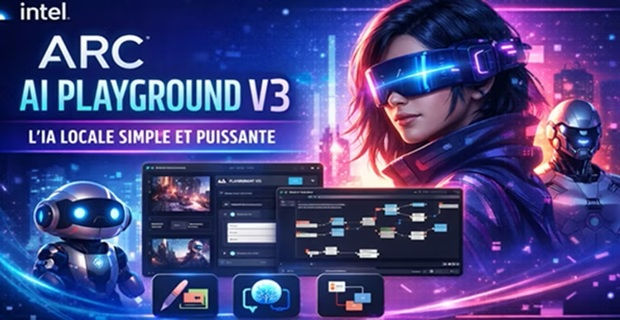 Installer Intel Arc AI Playground v3 : l'IA locale accessible à tous