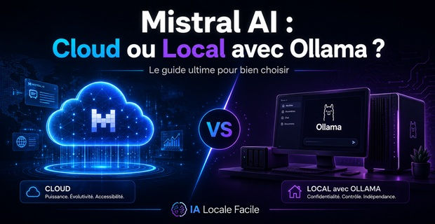 Mistral AI Cloud ou Local avec Ollama : lequel choisir en 2026 ?