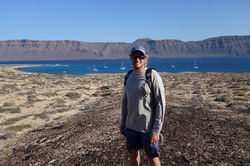 El capitan on Isla Graciosa