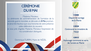 Cérémonie du 8 Mai 2026