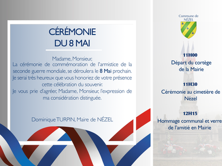 Cérémonie du 8 Mai 2026