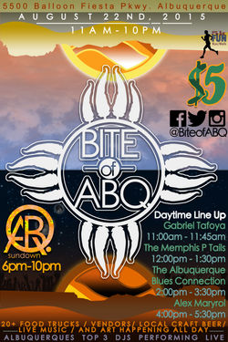 Poster for BIte of ABQ.