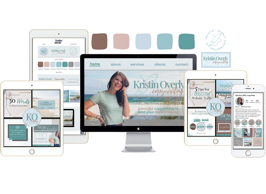 Bundle package branding by Foster Decor Consulting.