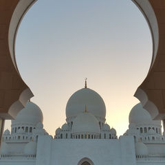 Tourist photo of mosque india trip