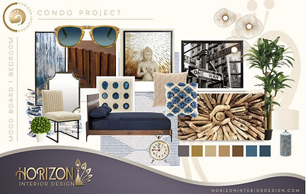 Condo Project Mood Board | Midcentury vibe