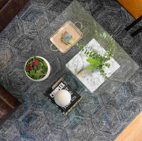 Masculine Bespoke Bachelor Pad that's vibrant, chic and contemporary. Designed by Katie Walker from Slate Studios