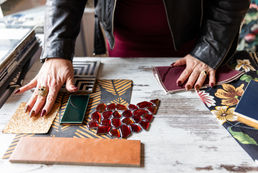 Rumble Interiors head interior designer stephanie castillo edgy rocker with materials