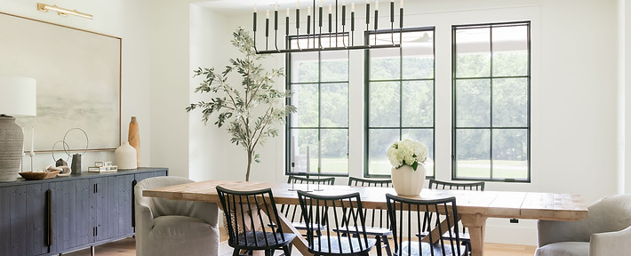 Bradie Fisher Interiors | interior designer | boho modern living room neutral tones
