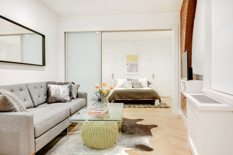 Living Room | Lisa Dunefsky interior design Modern Contemporary Condo