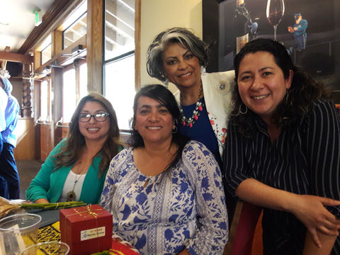 Latino Community Consultant - Teresa With Staff.