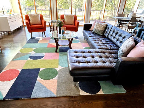 Mid-century Modern Couch and Seating