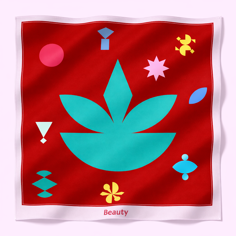Thumbnail: Awareness Art Silk Scarf