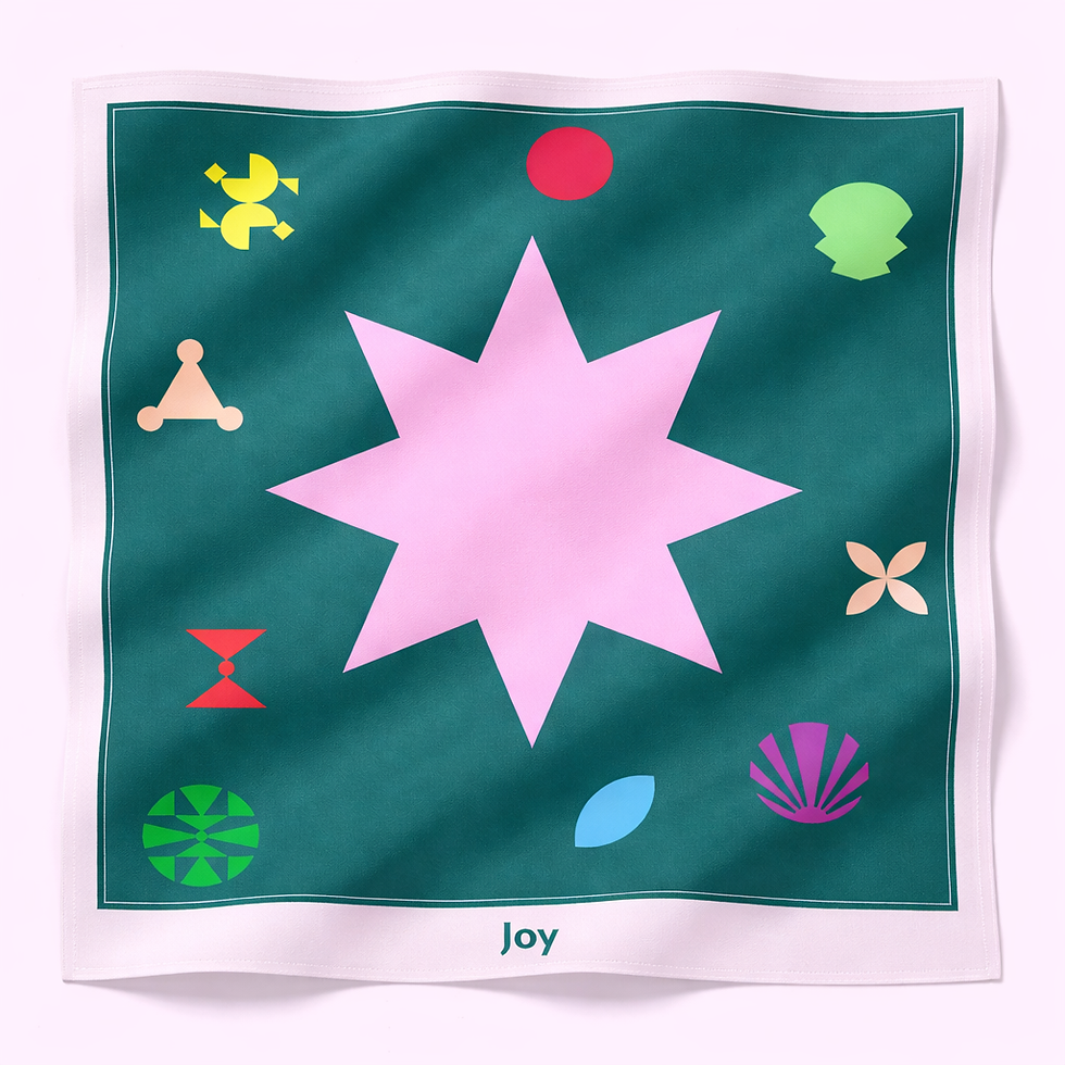 Thumbnail: Awareness Art Silk Scarf