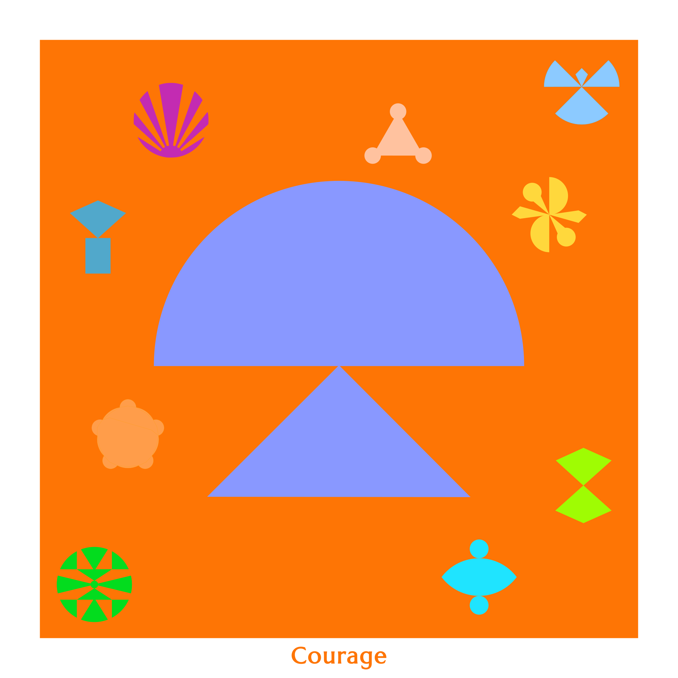Awareness Art Music: Song "Courage"