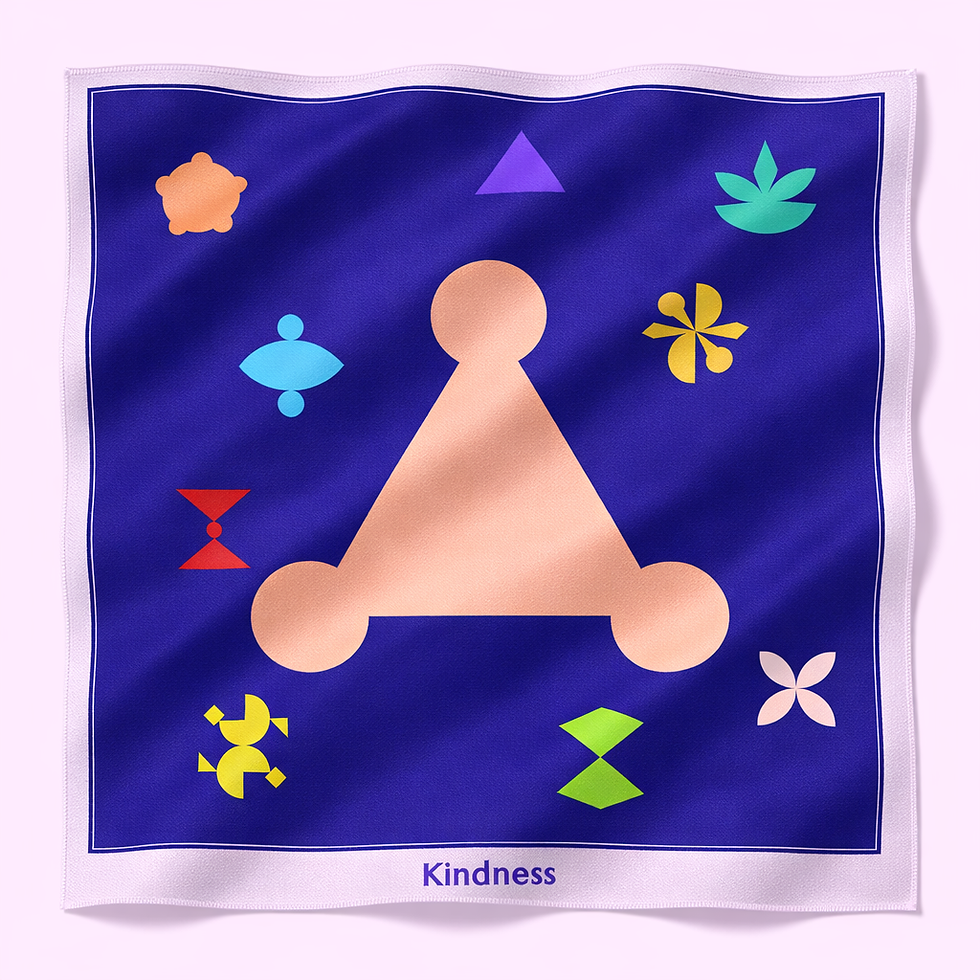 Thumbnail: Awareness Art Silk Scarf