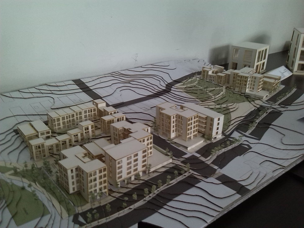 Maqueta, Tejiendo Barrios