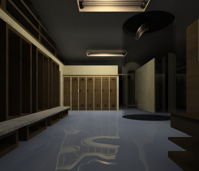Render Interior, camerinos Javeriana