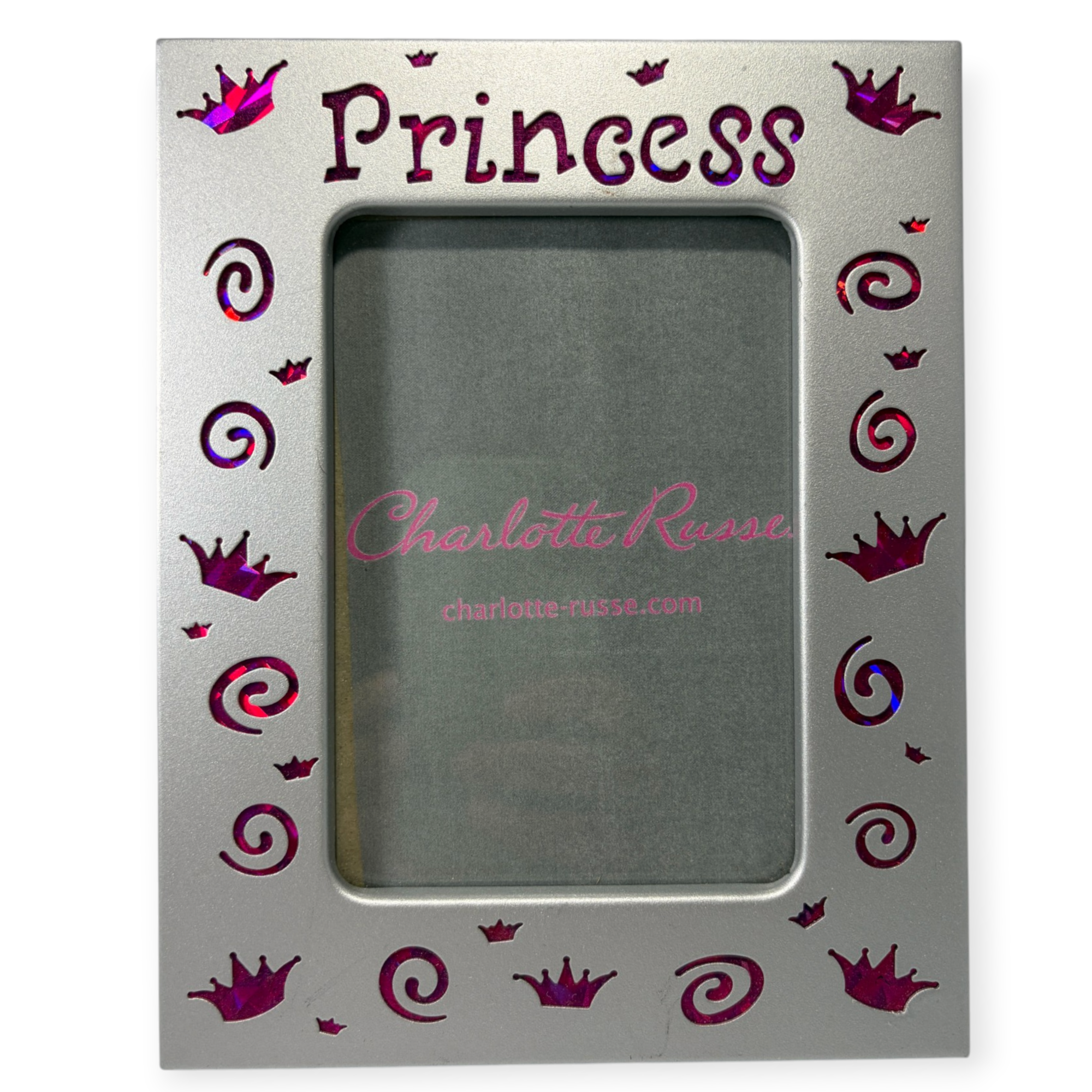 "Princess" Silver-toned Metal Photo Frame