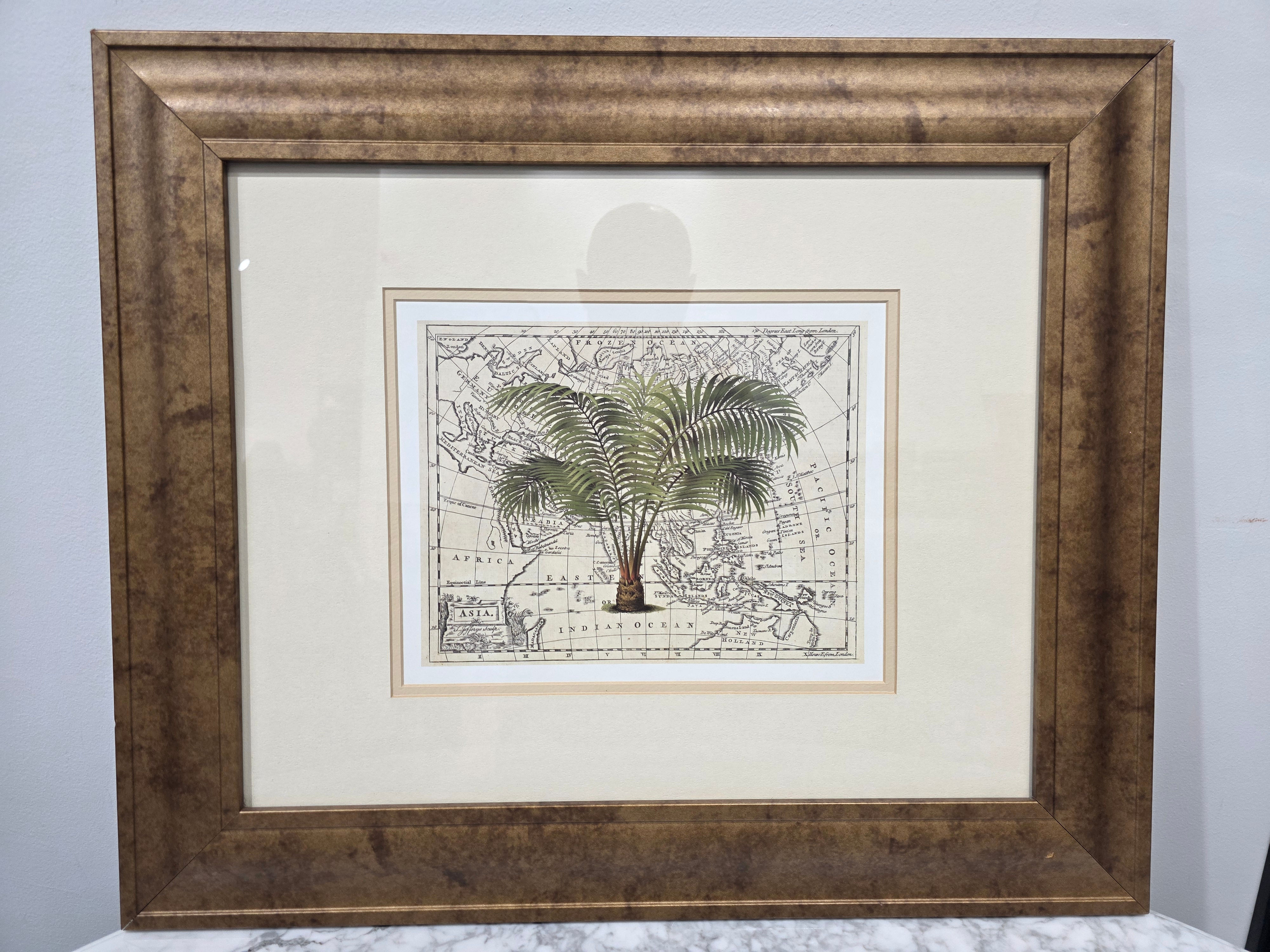 "Tropical Empire" framed print