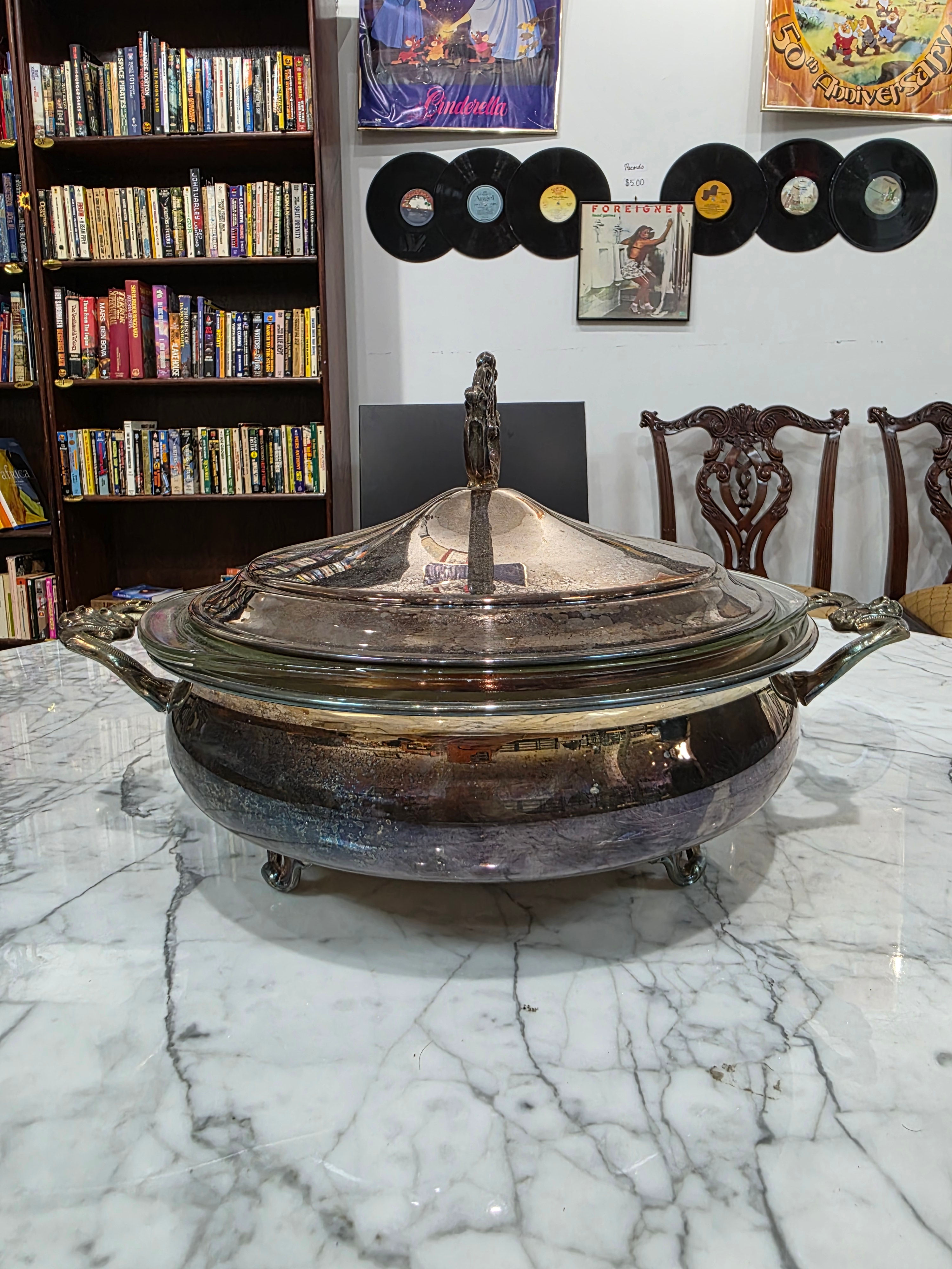 Vintage Silver-plated Casserole Dish