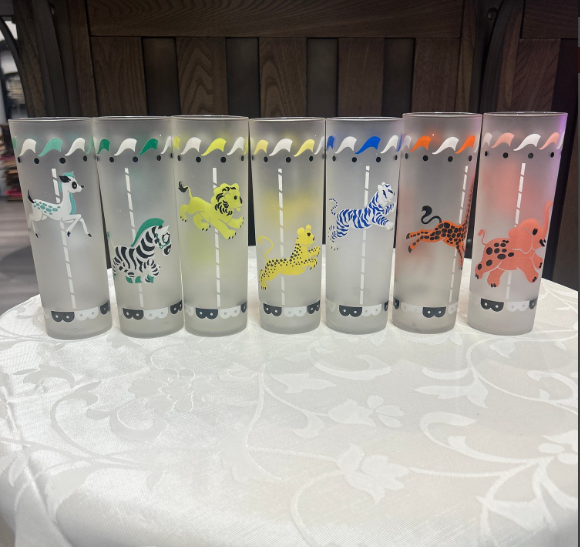 Libbey Carousel Cup Set