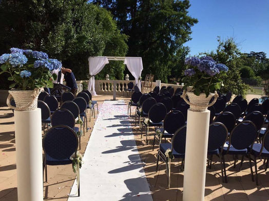 mariage-terrasse-réception-tables-décoration-alur-and-co-best-of-times-chateau-st-marcel-a