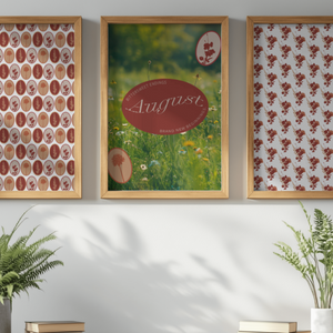 If August Was a Brand - Seasonal Concept Board & Brand