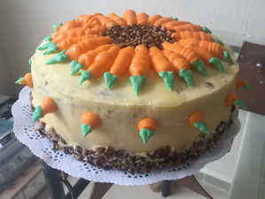 Pastel de zanahoria
