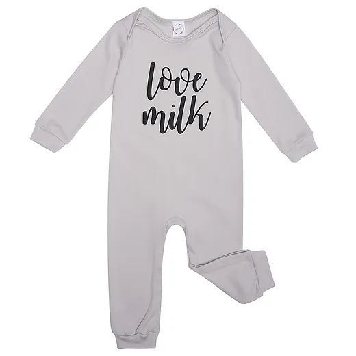 i love milk baby grow