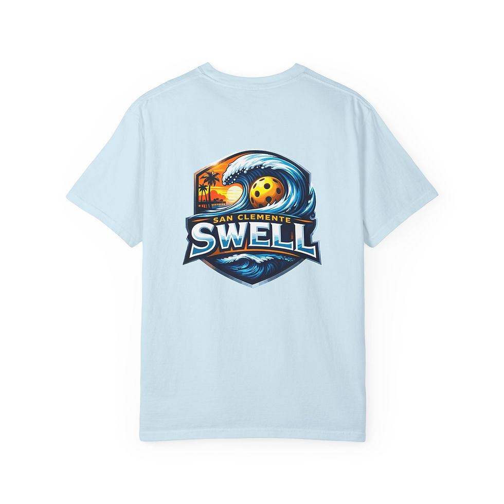 Pickleball Club T-Shirt - San Clemente Swell