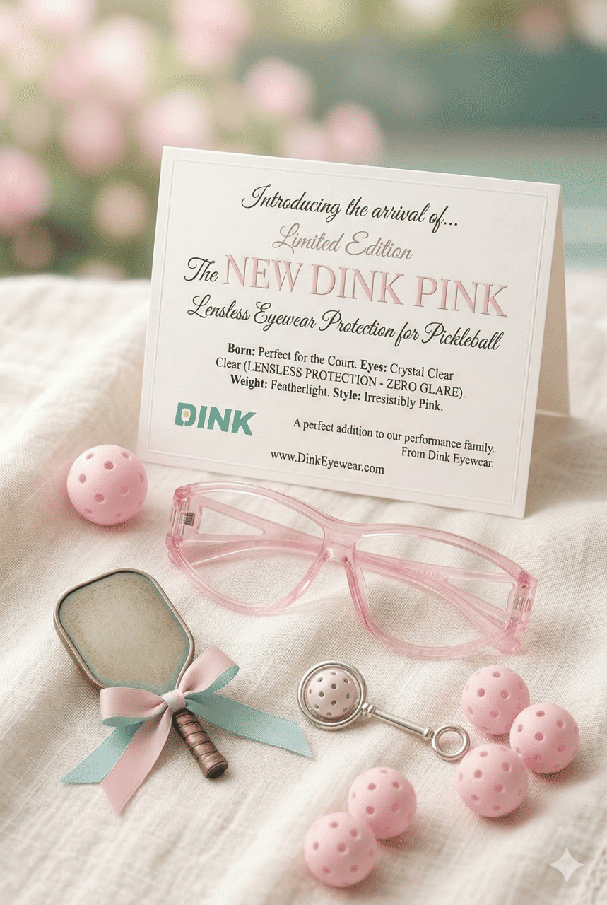 Miniature : Dink Pink Crystal Pickleball Eyewear