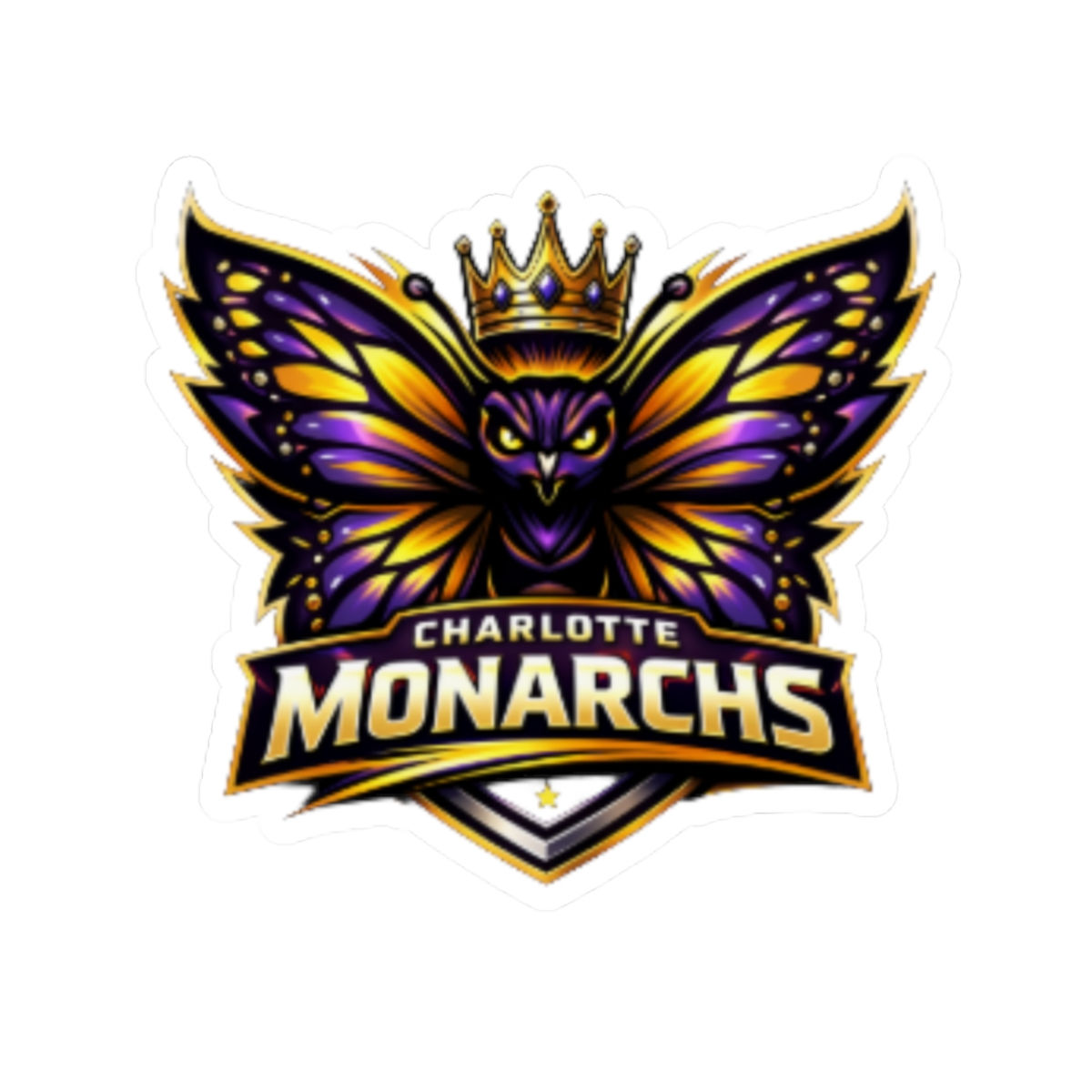 UPL Sticker - Charlotte Monarchs