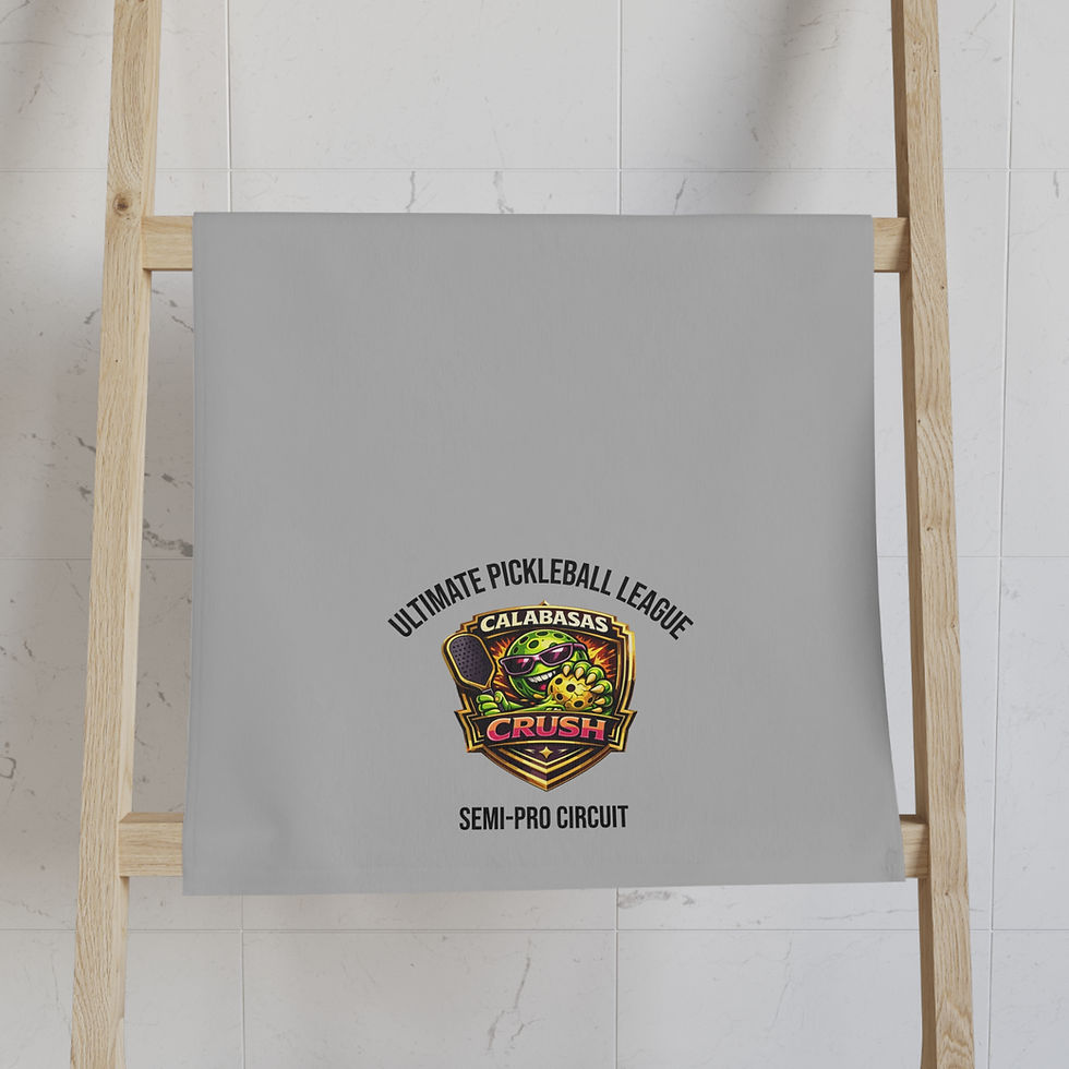 섬네일: Ultimate Pickleball League Hand Towel - Calabasas Crush
