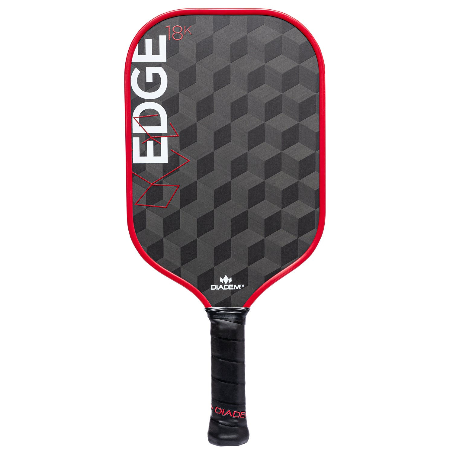 Diadem Edge 18K Pickleball Paddle red
