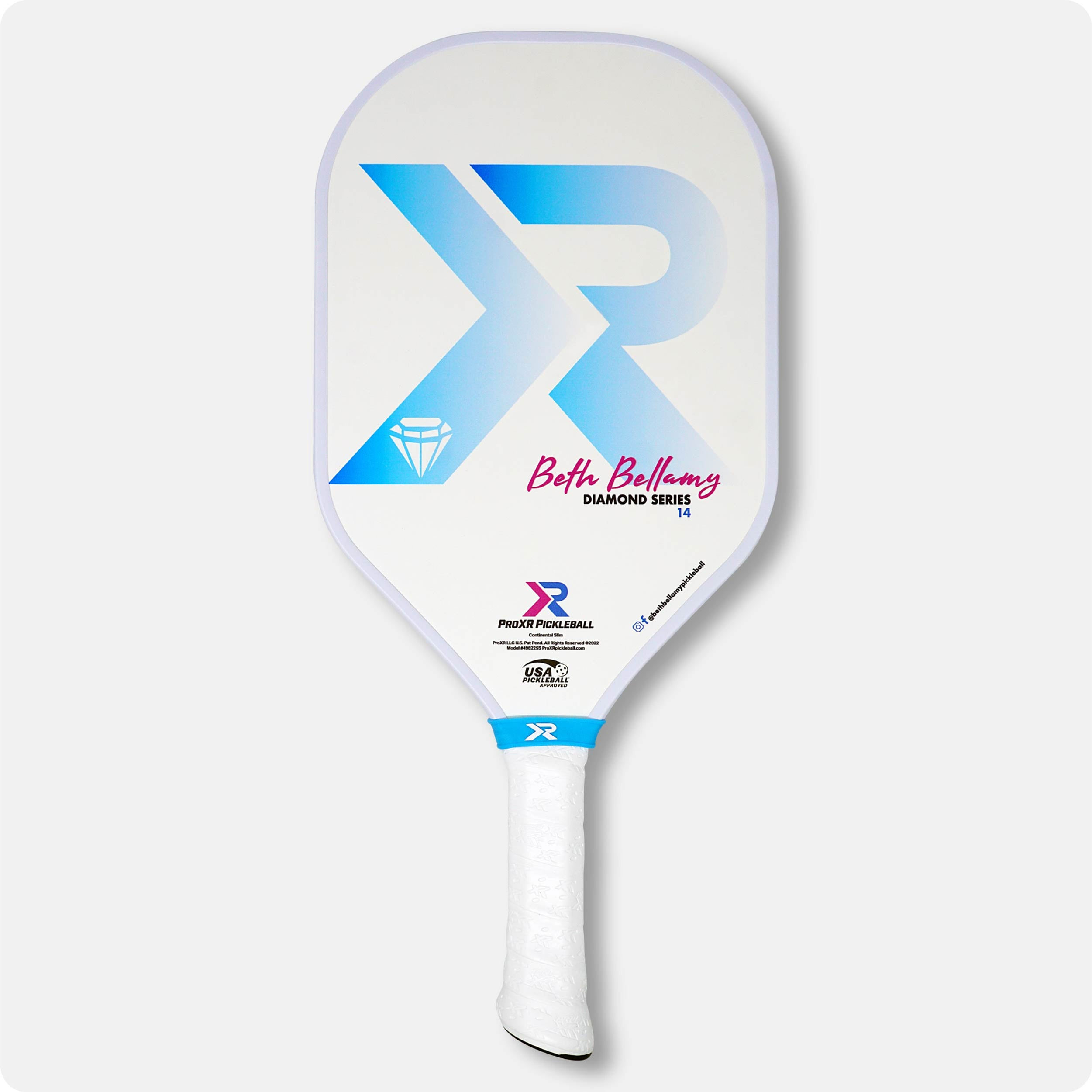 ProXR - Beth Bellamy Diamond Series Pickleball Paddle - front