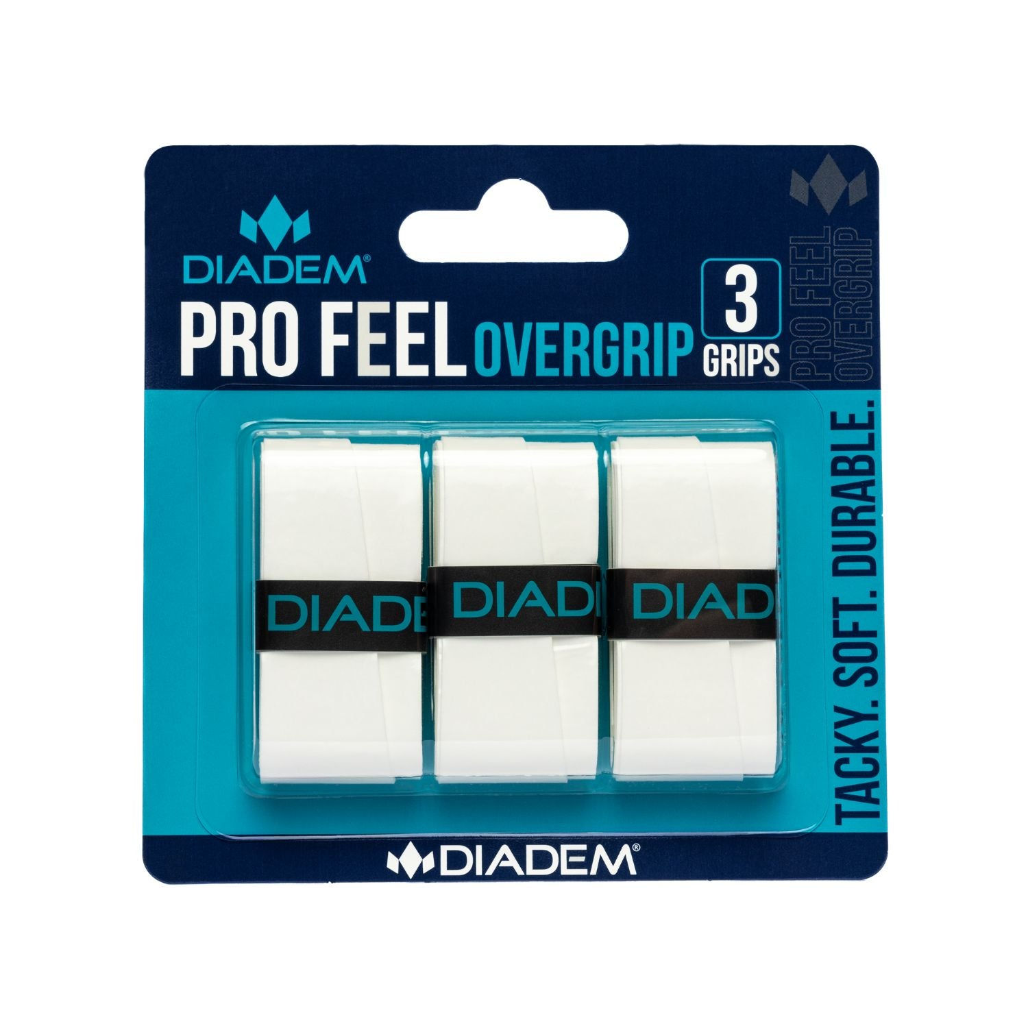 Diadem Pro Feel Pickleball Paddle Overgrip white