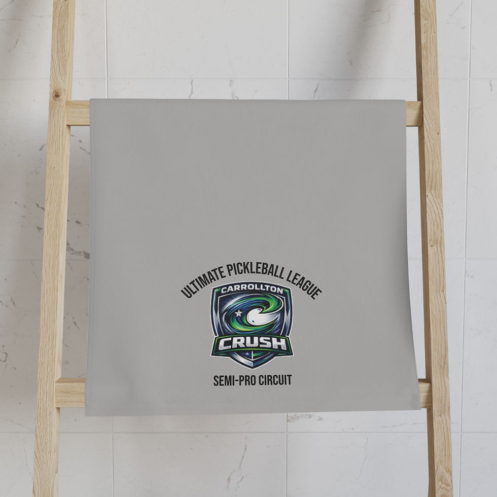 Thumbnail: Ultimate Pickleball League Hand Towel - Carrollton Crush