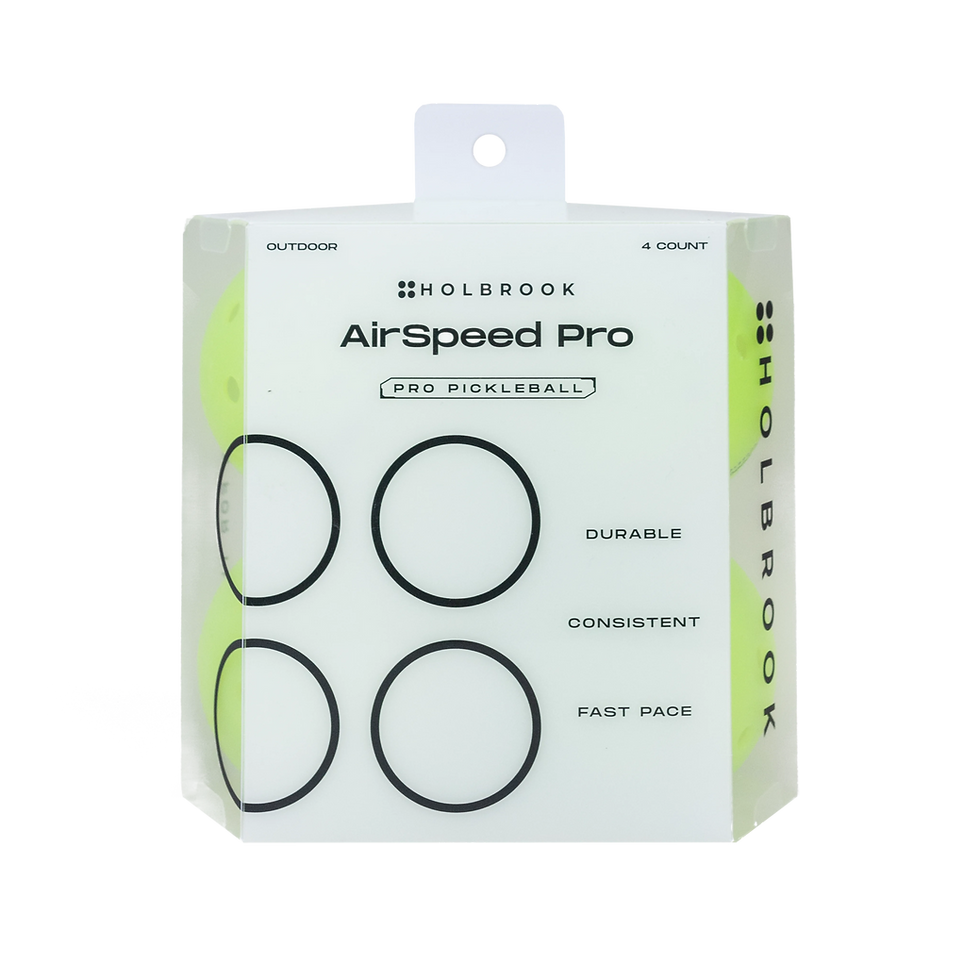 섬네일: Holbrook Airspeed Pro Pickleballs - 4 Pack