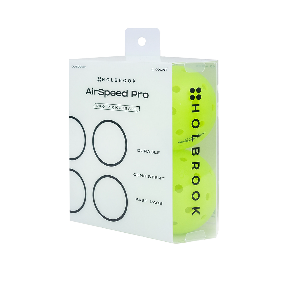 섬네일: Holbrook Airspeed Pro Pickleballs - 4 Pack