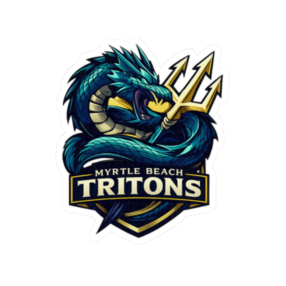 UPL Sticker - Myrtle Beach Tritons