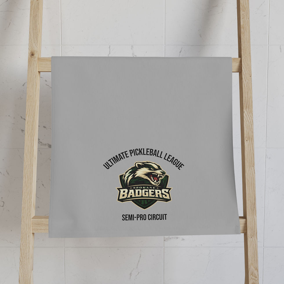 Miniaturbild: Ultimate Pickleball League Hand Towel - Spokane Badgers