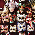 Venetian Masks Display