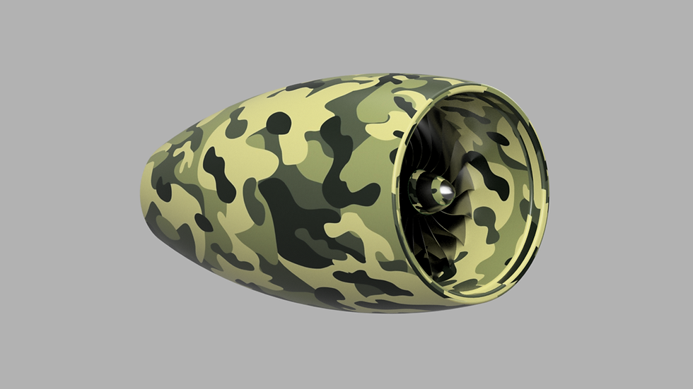 Military Jet Engine