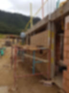 Construcción estructura, mamposterÃa, pañetes y acabados, casas proyecto los robles