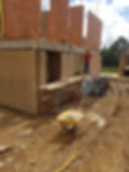 Construcción estructura, mamposterÃa, pañetes y acabados, casas proyecto los robles