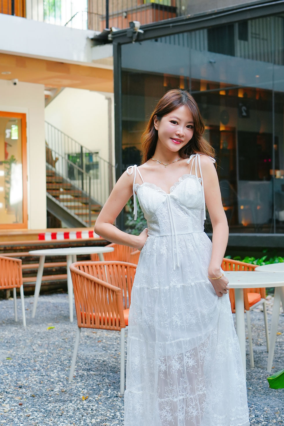 Thumbnail: Veil Padded Dress