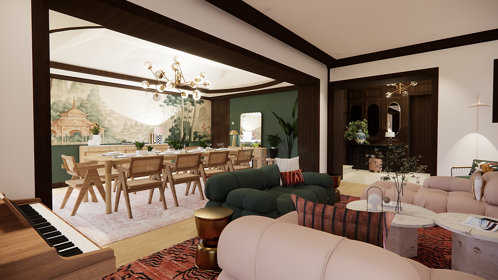 Salon/Salle à manger