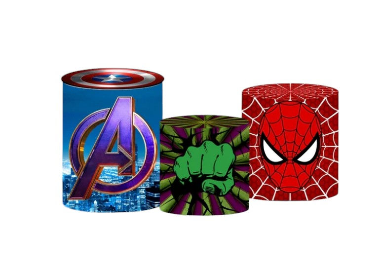 Funda Cilindros Avengers