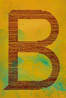 Stickerei auf Papier, Grauberg